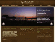 Tablet Screenshot of gatesranchtx.com